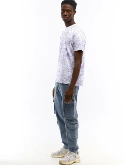 GATE Bawełniana koszulka z nadrukiem| Koszulki·Koszulki ☀️|Koszulki·Koszulki Z Nadrukiem