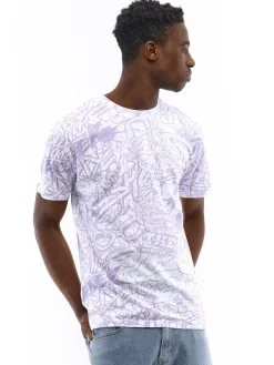 GATE Bawełniana koszulka z nadrukiem| Koszulki·Koszulki ☀️|Koszulki·Koszulki Z Nadrukiem