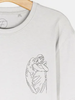 GATE Bawełniana koszulka z nadrukiem| Koszulki·Koszulki ☀️|Koszulki·Koszulki Z Nadrukiem