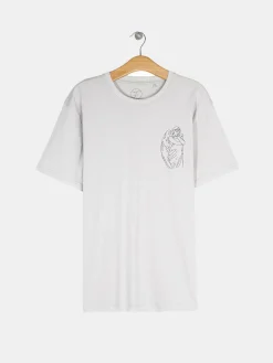 GATE Bawełniana koszulka z nadrukiem| Koszulki·Koszulki ☀️|Koszulki·Koszulki Z Nadrukiem