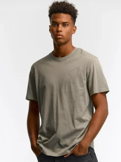 GATE Bawełniana koszulka z nadrukiem| Koszulki·Koszulki ☀️|Koszulki·Koszulki Z Nadrukiem