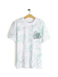 GATE Bawełniana koszulka z nadrukiem| Koszulki·Koszulki ☀️|Koszulki·Koszulki Z Nadrukiem