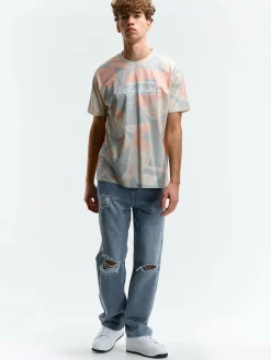 GATE Bawełniana koszulka z nadrukiem| Koszulki·Koszulki ☀️|Koszulki·Koszulki Z Nadrukiem