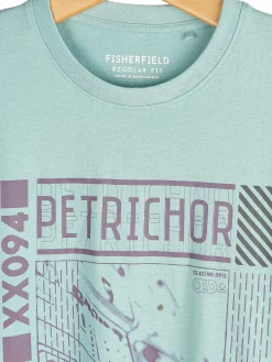 GATE Bawełniana koszulka z nadrukiem| Koszulki·Koszulki ☀️|Koszulki·Koszulki Z Nadrukiem