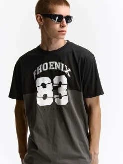 GATE Bawełniana koszulka z nadrukiem| Koszulki·Koszulki ☀️|Koszulki·Koszulki Z Nadrukiem