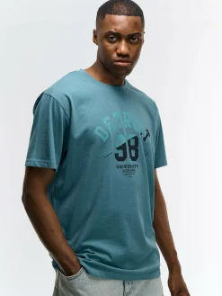 GATE Bawełniana koszulka z nadrukiem| Koszulki·Koszulki ☀️|Koszulki·Koszulki Z Nadrukiem