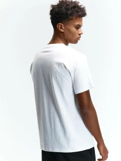 GATE Bawełniana koszulka z nadrukiem| Koszulki·Koszulki ☀️|Koszulki·Koszulki Z Nadrukiem