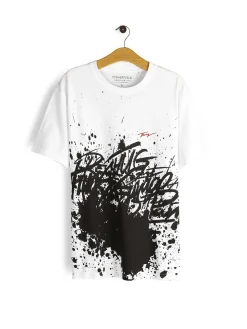 GATE Bawełniana koszulka z nadrukiem| Koszulki·Koszulki ☀️|Koszulki·Koszulki Z Nadrukiem