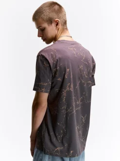 GATE Bawełniana koszulka z nadrukiem| Koszulki·Koszulki ☀️|Koszulki·Koszulki Z Nadrukiem