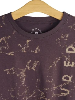 GATE Bawełniana koszulka z nadrukiem| Koszulki·Koszulki ☀️|Koszulki·Koszulki Z Nadrukiem