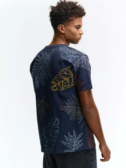 GATE Bawełniana koszulka z nadrukiem| Koszulki·Koszulki ☀️|Koszulki·Koszulki Z Nadrukiem