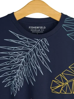 GATE Bawełniana koszulka z nadrukiem| Koszulki·Koszulki ☀️|Koszulki·Koszulki Z Nadrukiem