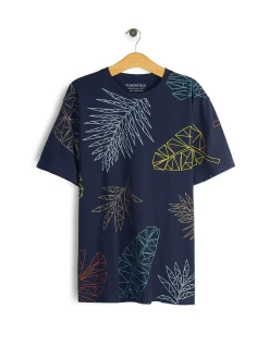 GATE Bawełniana koszulka z nadrukiem| Koszulki·Koszulki ☀️|Koszulki·Koszulki Z Nadrukiem