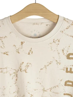 GATE Bawełniana koszulka z nadrukiem| Koszulki·Koszulki ☀️|Koszulki·Koszulki Z Nadrukiem