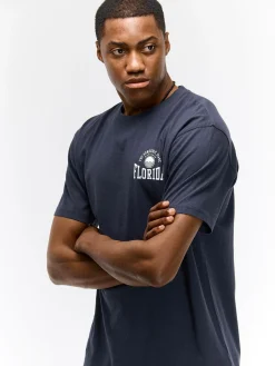 GATE Bawełniana koszulka z nadrukiem| Koszulki·Koszulki ☀️|Koszulki·Koszulki Z Nadrukiem