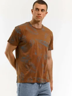 GATE Bawełniana koszulka z nadrukiem| Koszulki·Koszulki ☀️|Koszulki·Koszulki Z Nadrukiem