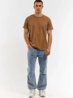 GATE Bawełniana koszulka z nadrukiem| Koszulki·Koszulki ☀️|Koszulki·Koszulki Z Nadrukiem