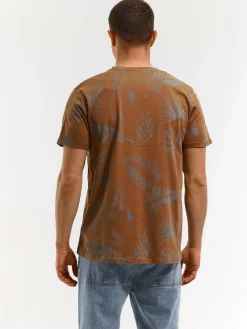 GATE Bawełniana koszulka z nadrukiem| Koszulki·Koszulki ☀️|Koszulki·Koszulki Z Nadrukiem