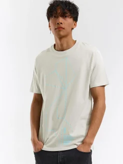 GATE Bawełniana koszulka z nadrukiem| Koszulki·Koszulki ☀️|Koszulki·Basic Koszulki I Podkoszulki