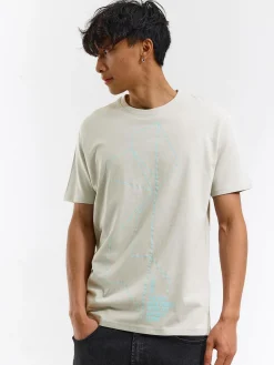 GATE Bawełniana koszulka z nadrukiem| Koszulki·Koszulki ☀️|Koszulki·Basic Koszulki I Podkoszulki