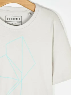 GATE Bawełniana koszulka z nadrukiem| Koszulki·Koszulki ☀️|Koszulki·Basic Koszulki I Podkoszulki