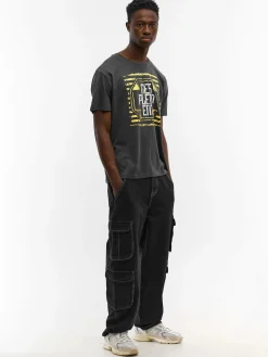 GATE Bawełniana koszulka z nadrukiem| Koszulki·Koszulki ☀️|Koszulki·Koszulki Z Nadrukiem