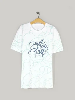 GATE Bawełniana koszulka z nadrukiem| Koszulki·Koszulki ☀️|Koszulki·Koszulki Z Nadrukiem