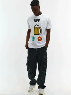 GATE Bawełniana koszulka z nadrukiem| Koszulki·Koszulki ☀️|Koszulki·Koszulki Z Nadrukiem