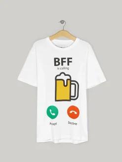 GATE Bawełniana koszulka z nadrukiem| Koszulki·Koszulki ☀️|Koszulki·Koszulki Z Nadrukiem