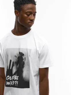 GATE Bawełniana koszulka z nadrukiem| Koszulki·Koszulki ☀️|Koszulki·Koszulki Z Nadrukiem