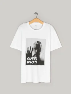 GATE Bawełniana koszulka z nadrukiem| Koszulki·Koszulki ☀️|Koszulki·Koszulki Z Nadrukiem