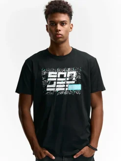 GATE Bawełniana koszulka z nadrukiem| Koszulki·Koszulki ☀️|Koszulki·Koszulki Z Nadrukiem