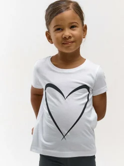 GATE Bawełniana koszulka z nadrukiem|Dzieci Dziewczynki·Koszulki I Topy