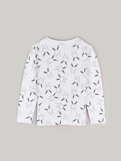 GATE Bawełniana koszulka z nadrukiem|Dzieci Dziewczynki·Koszulki I Topy