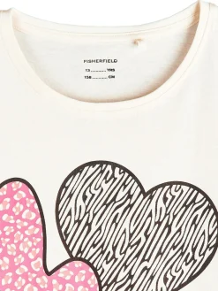 GATE Bawełniana koszulka z nadrukiem|Dzieci Dziewczynki·Koszulki I Topy