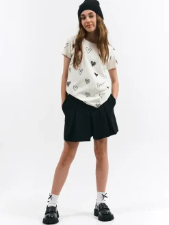 GATE Bawełniana koszulka z nadrukiem|Dzieci Dziewczynki·Koszulki I Topy