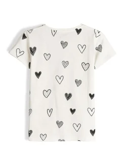 GATE Bawełniana koszulka z nadrukiem|Dzieci Dziewczynki·Koszulki I Topy