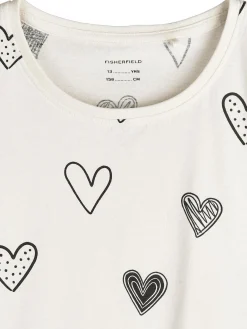 GATE Bawełniana koszulka z nadrukiem|Dzieci Dziewczynki·Koszulki I Topy