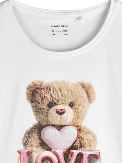 GATE Bawełniana koszulka z nadrukiem|Dzieci Dziewczynki·Koszulki I Topy