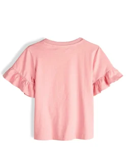 GATE Bawełniana koszulka z nadrukiem|Dzieci Dziewczynki·Koszulki I Topy