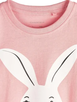 GATE Bawełniana koszulka z nadrukiem|Dzieci Dziewczynki·Koszulki I Topy