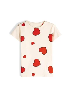 GATE Bawełniana koszulka z nadrukiem|Dzieci Dziewczynki·Koszulki I Topy