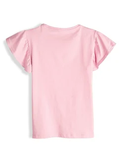 GATE Bawełniana koszulka z nadrukiem|Dzieci Dziewczynki·Koszulki I Topy