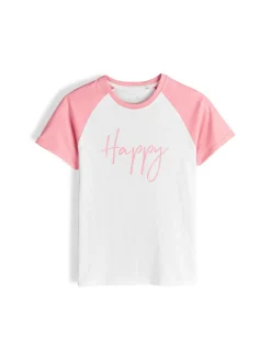 GATE Bawełniana koszulka z nadrukiem|Dzieci Dziewczynki·Koszulki I Topy