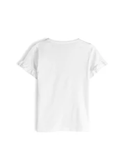 GATE Bawełniana koszulka z nadrukiem|Dzieci Dziewczynki·Koszulki I Topy