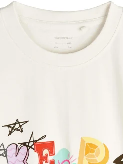 GATE Bawełniana koszulka z nadrukiem|Dzieci Dziewczynki·Koszulki I Topy