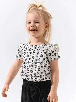 GATE Bawełniana koszulka z nadrukiem|Dzieci Dziewczynki·Koszulki I Topy