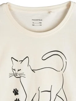 GATE Bawełniana koszulka z nadrukiem|Dzieci Dziewczynki·Koszulki I Topy