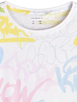 GATE Bawełniana koszulka z nadrukiem|Dzieci Dziewczynki·Koszulki I Topy