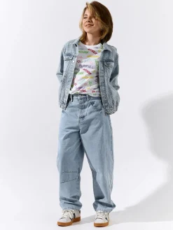 GATE Bawełniana koszulka z nadrukiem|Dzieci Dziewczynki·Koszulki I Topy